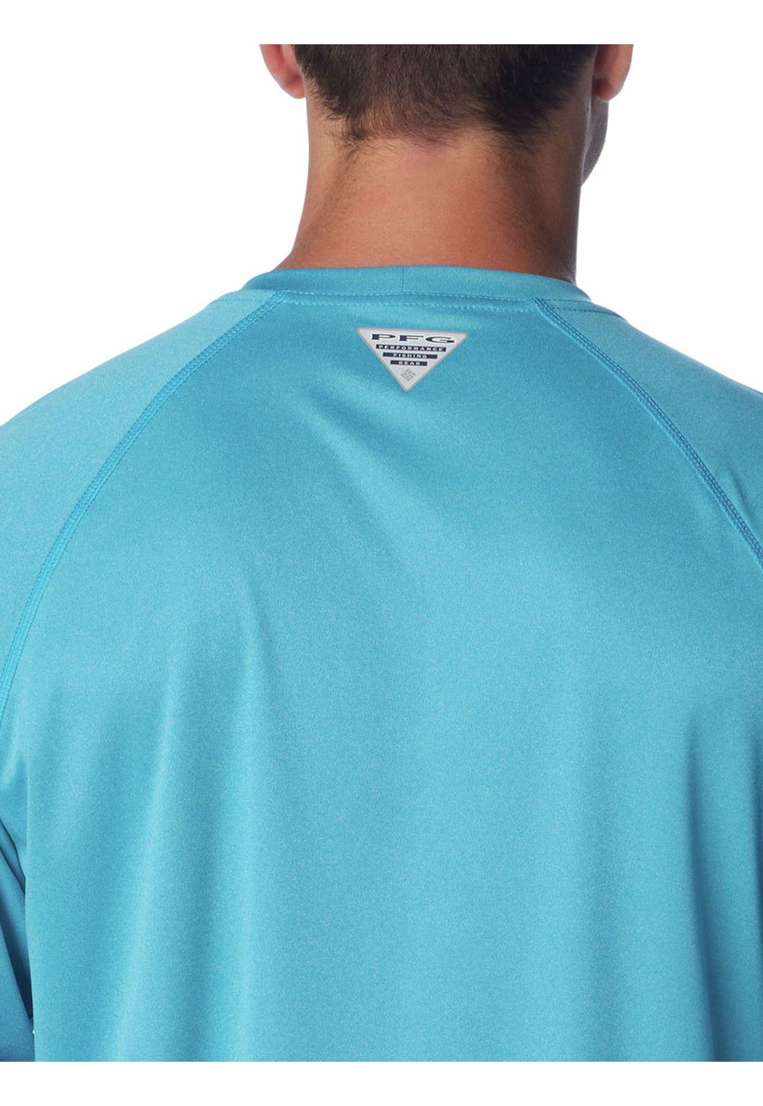 Polera Hombre Terminal Tackle Heather Celeste-4