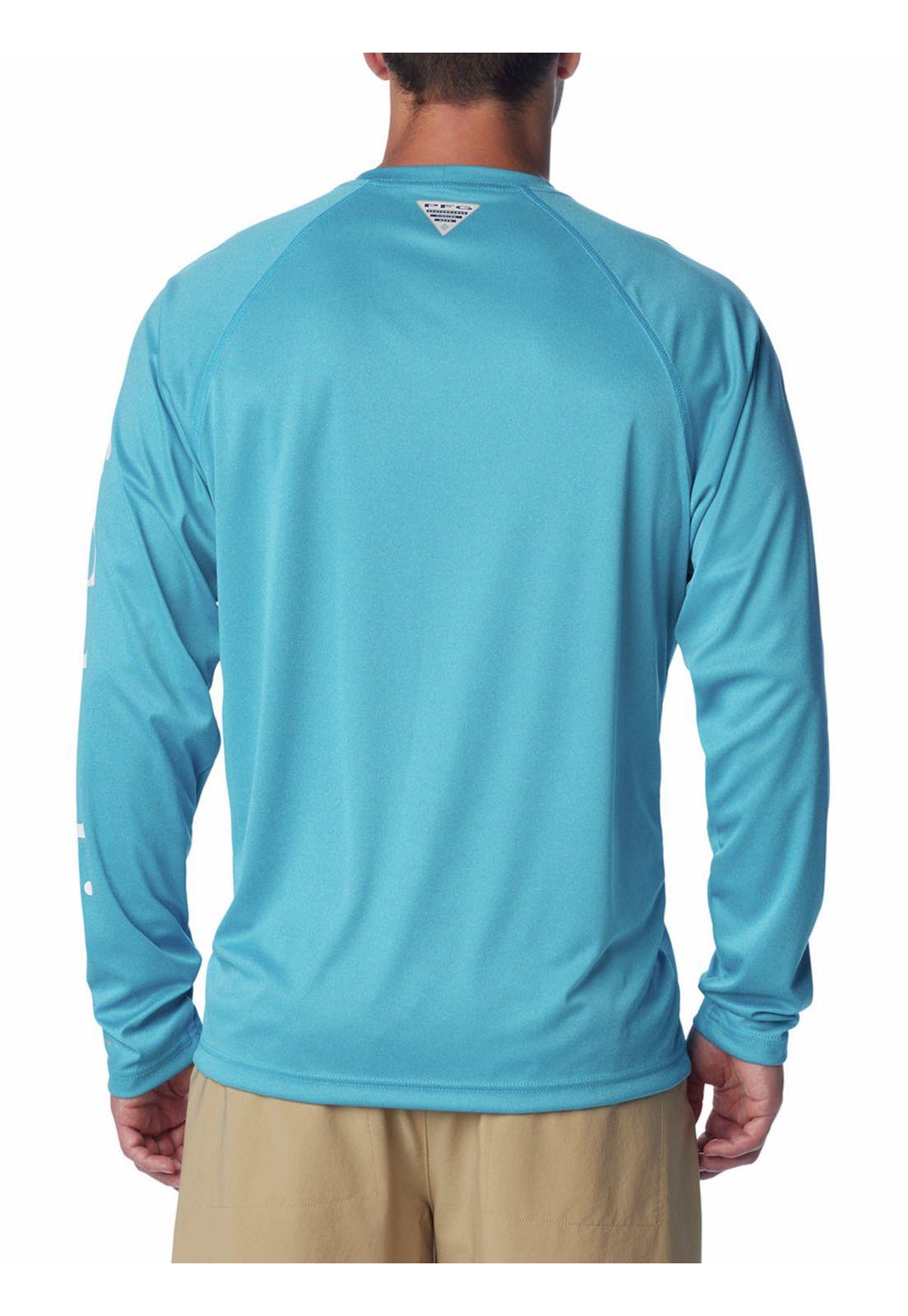 Polera Hombre Terminal Tackle Heather Celeste-5