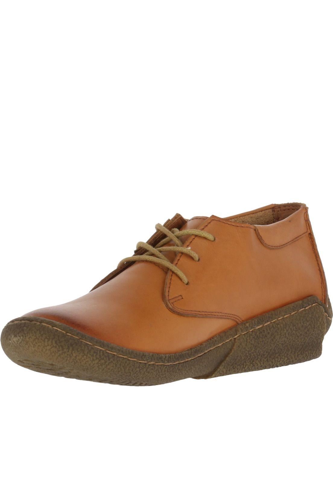 Zapato Cuero Ragna Café Mujer-1