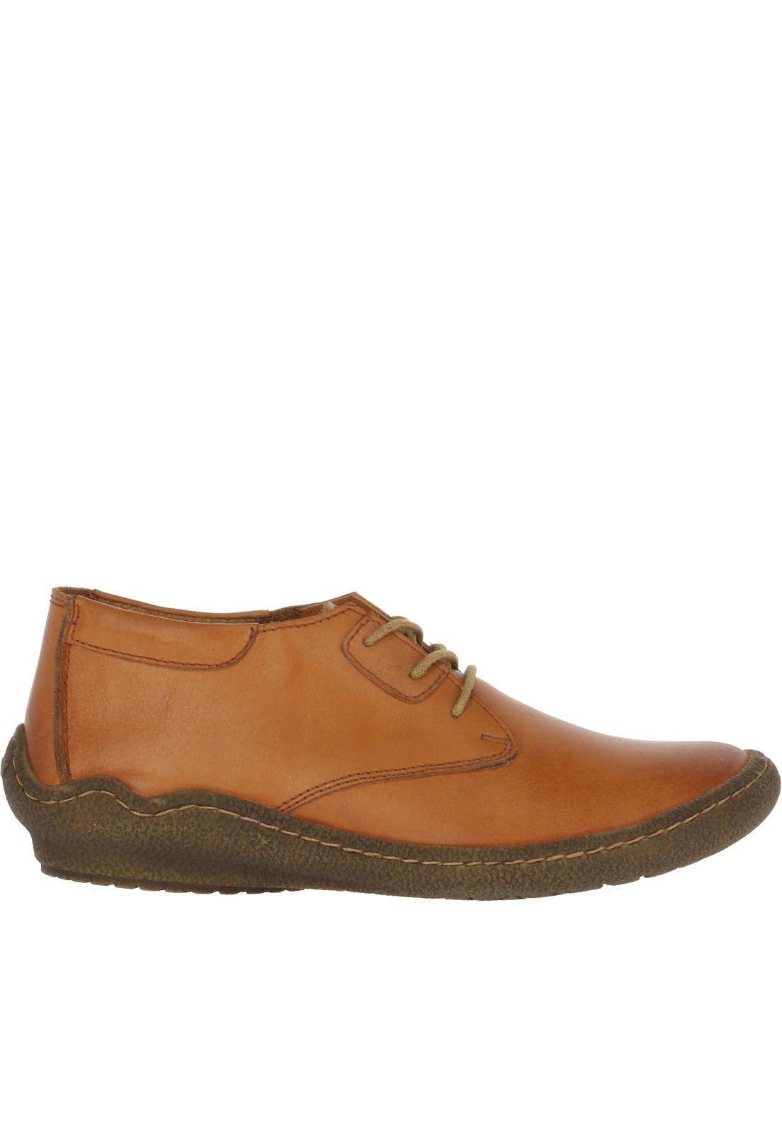 Zapato Cuero Ragna Café Mujer-2