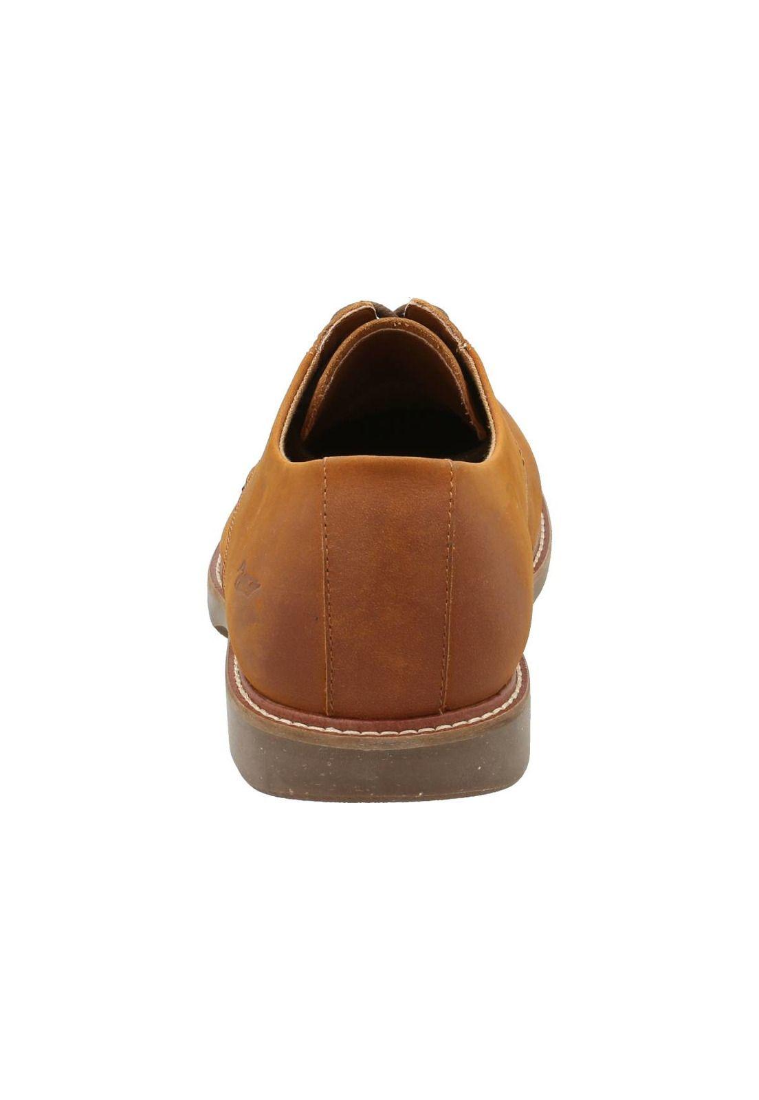Zapato Cuero Hombre Osaco Café Claro-6