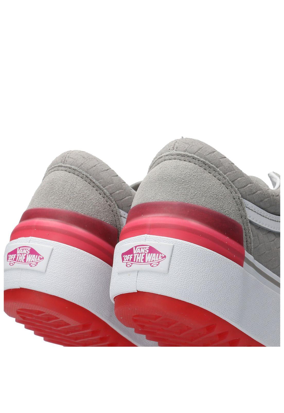 Zapatilla Ua Old Skool Stacked Gris Unisex-9