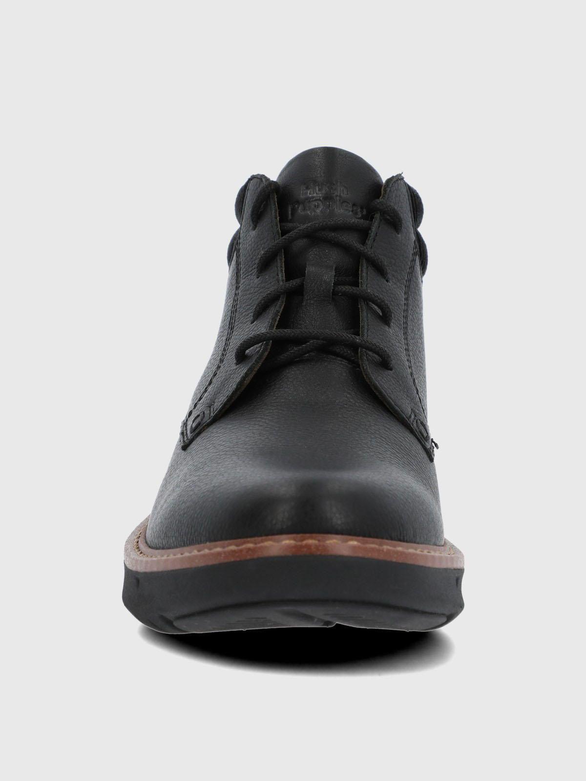 Botin Cuero Hombre Smart Lace Boot Negro-3