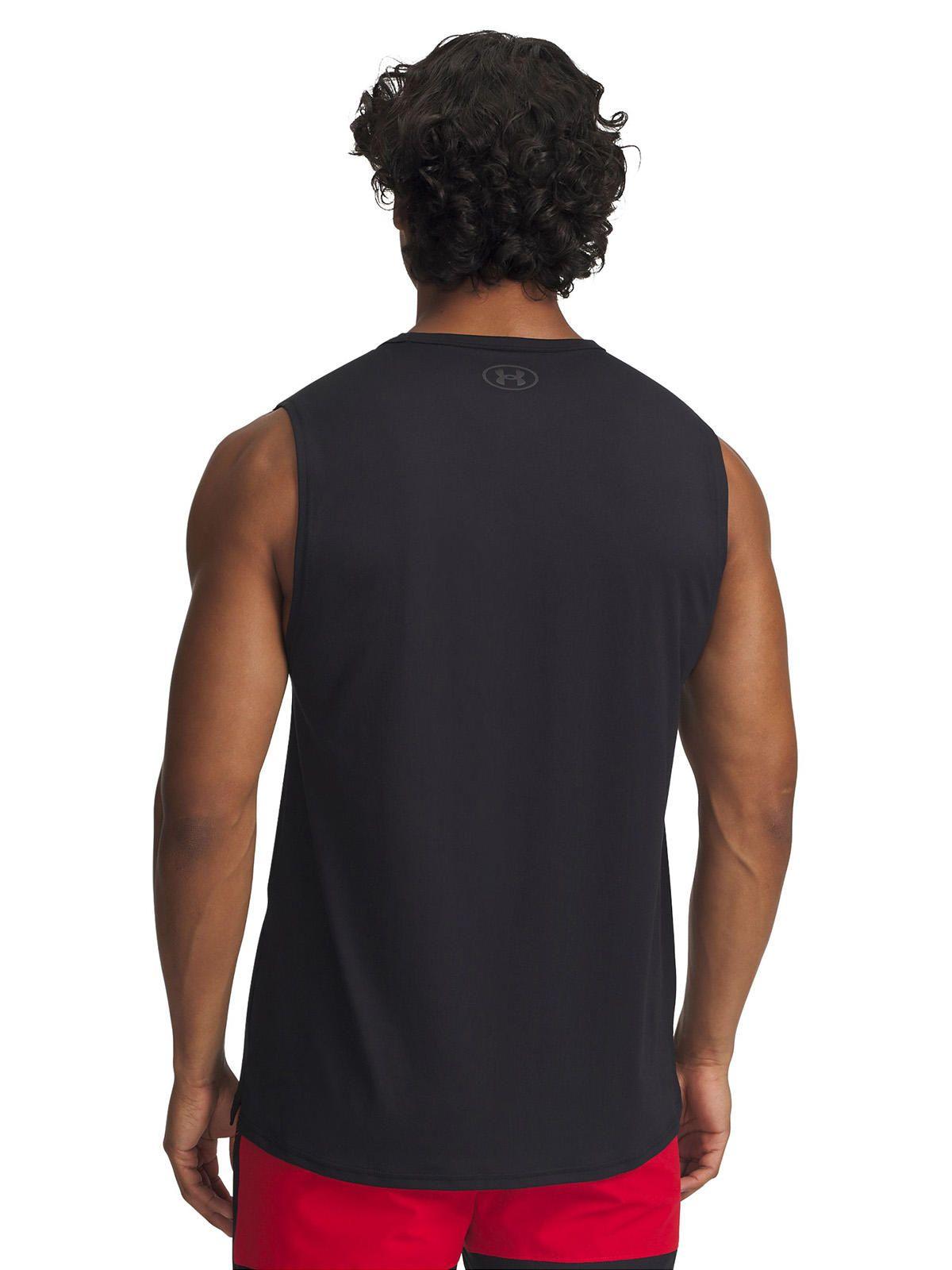 Polera S/M UA Vanish Energy Negro Hombre-1