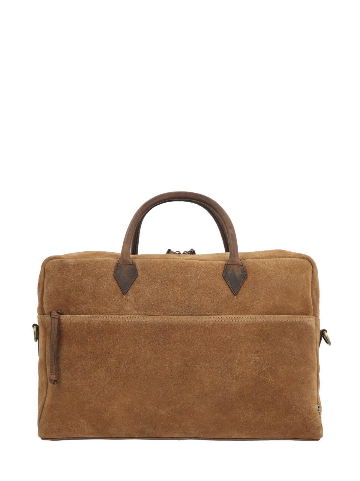 Maletín Cuero Hombre Sz Shaw Bag Tan-3