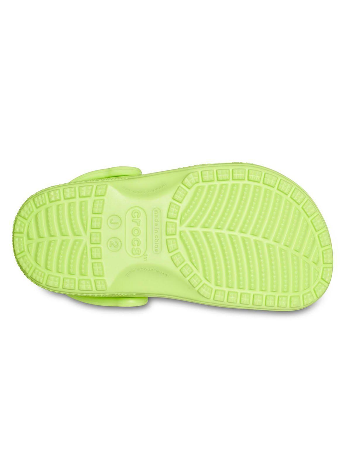 Zueco Crocs Niño Classic Clog K Verde Kiwi-5