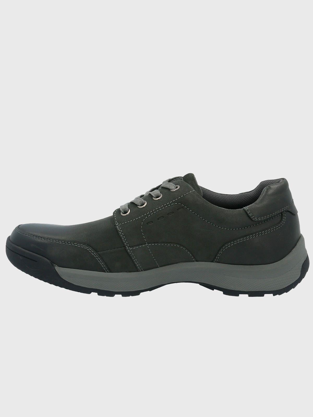 Zapato Cuero Hombre Duran Gris-1