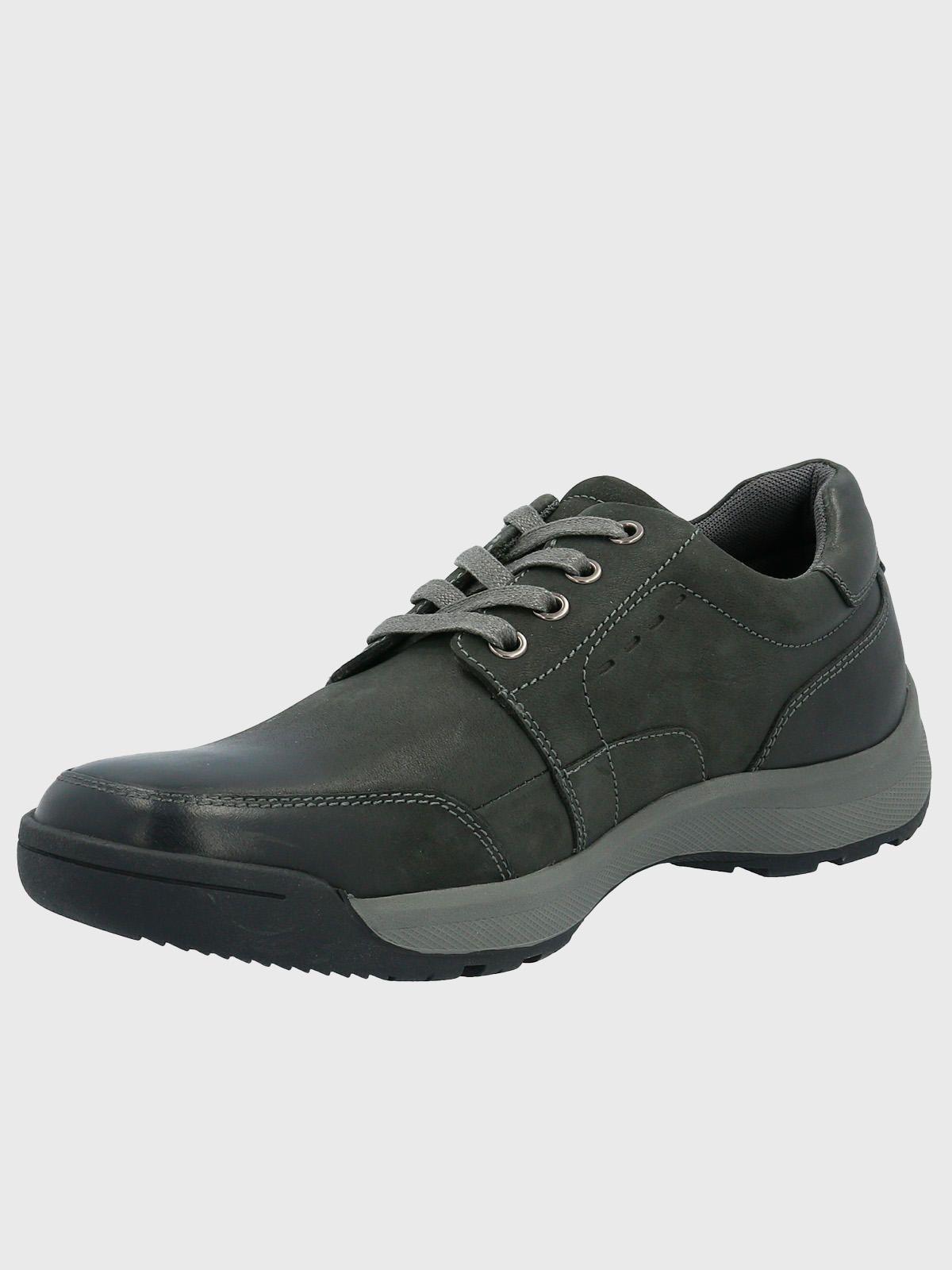 Zapato Cuero Hombre Duran Gris-3