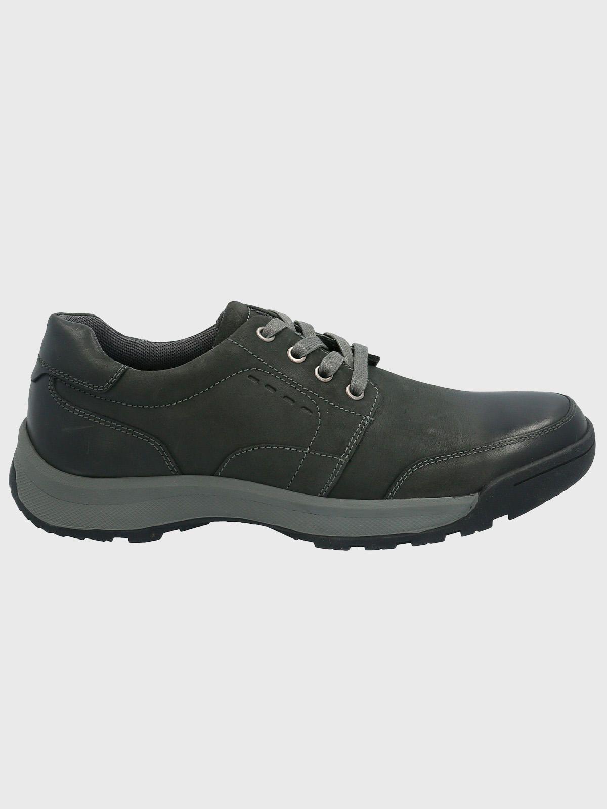 Zapato Cuero Hombre Duran Gris-5