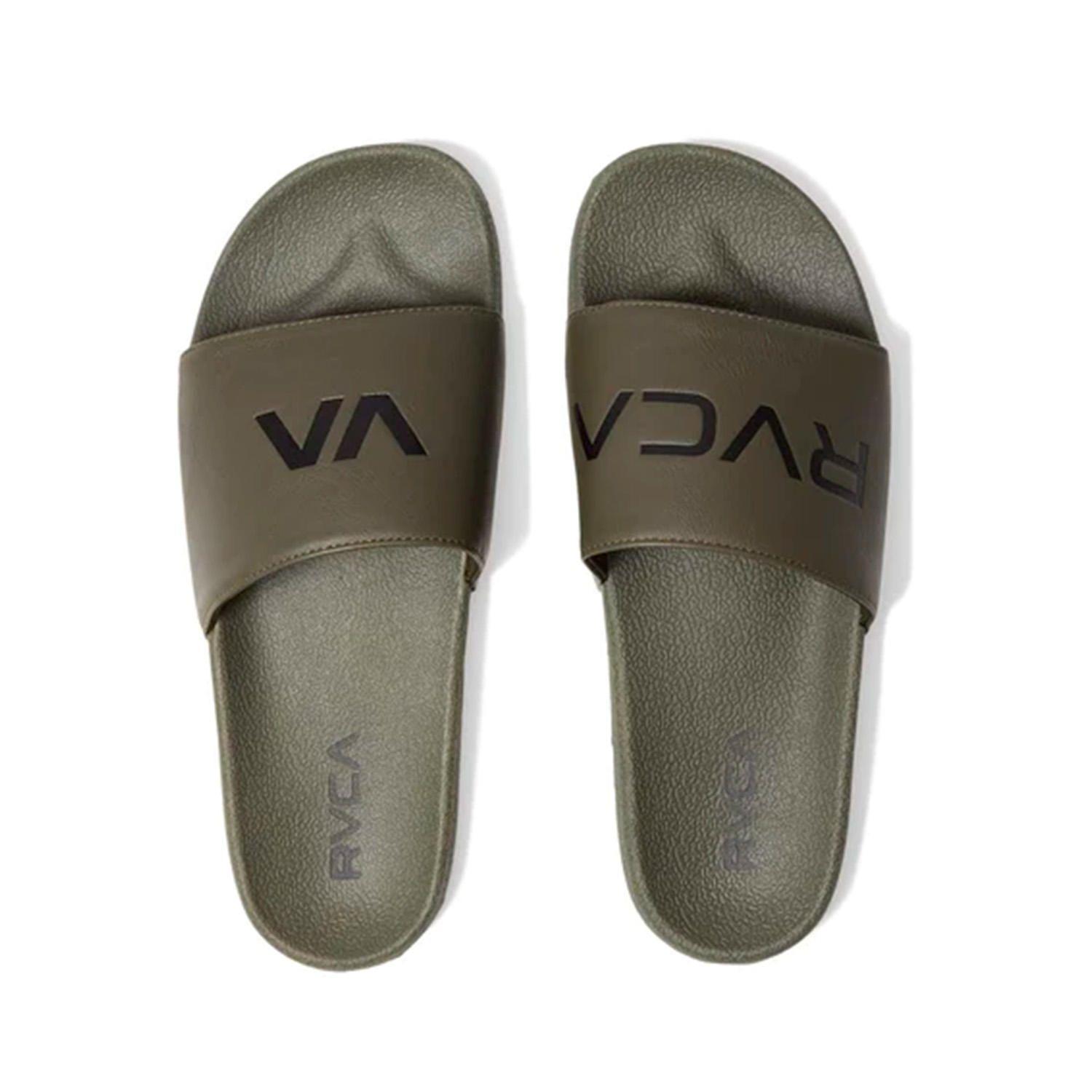 Sandalia Hombre Rvca Sp Slide M Sndl Oliva-0