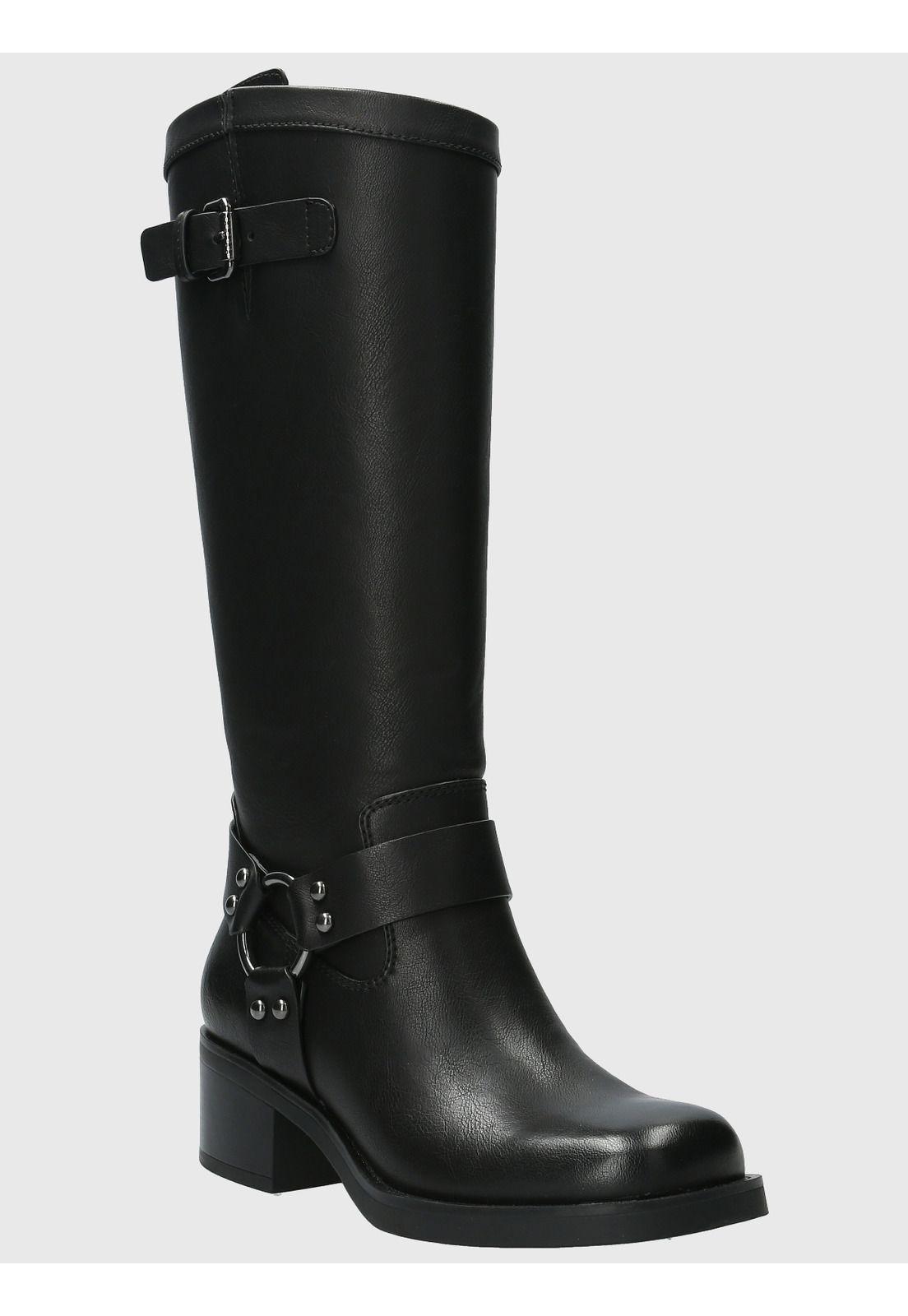 Bota Mujer Tabby Negro-0