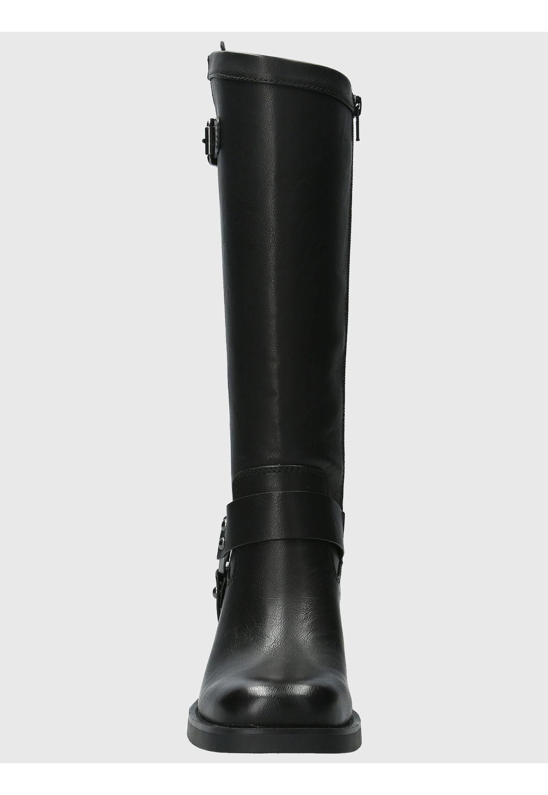 Bota Mujer Tabby Negro-3