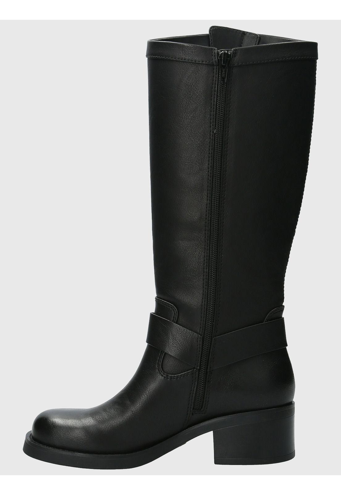 Bota Mujer Tabby Negro-5