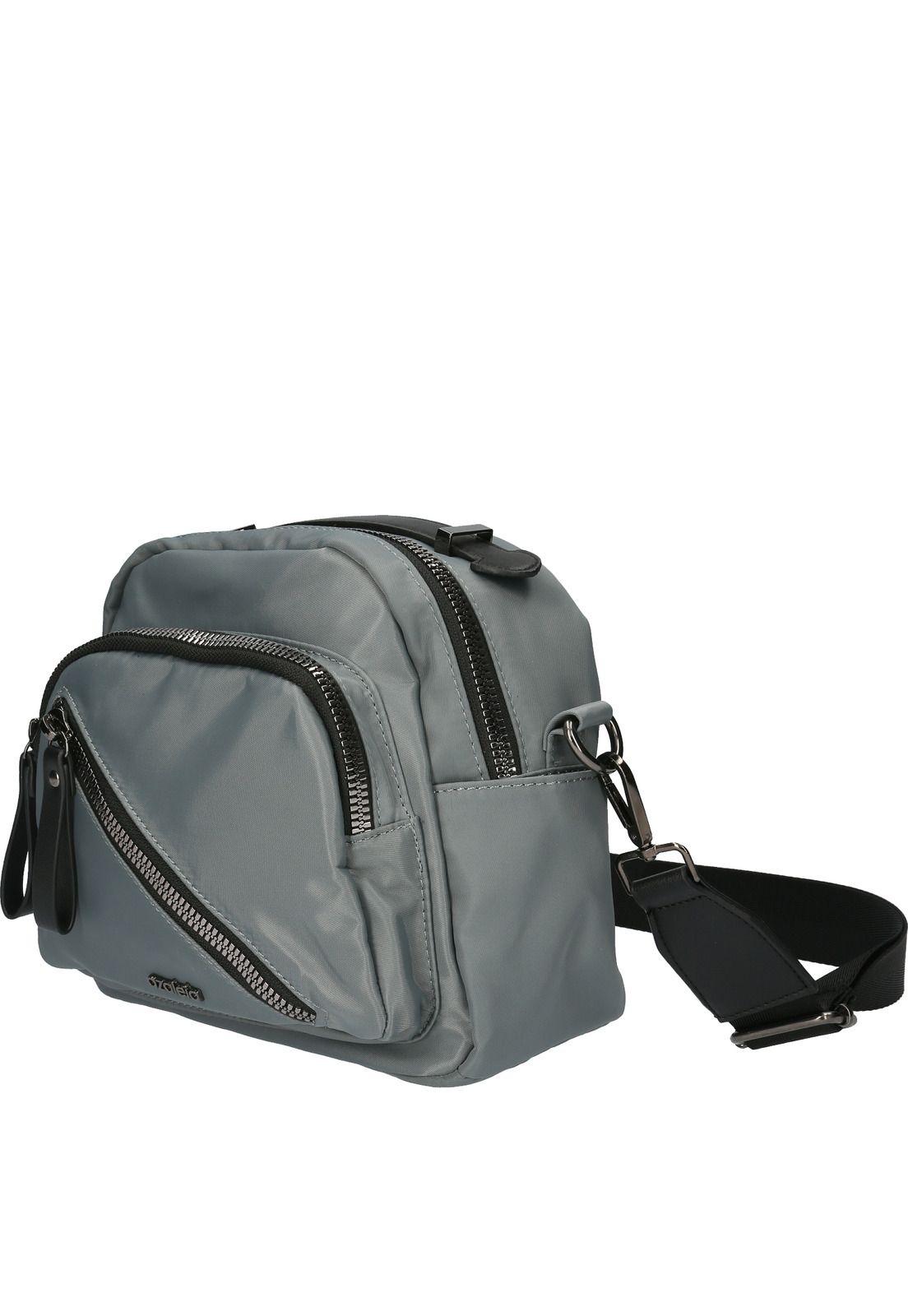 Cartera Mujer Marau Cross Gris-1