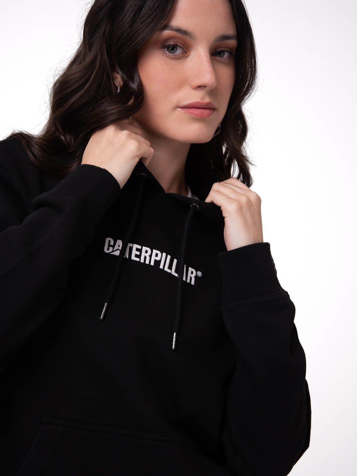 Polerón Mujer W Fleece Caterpillar Negro-3