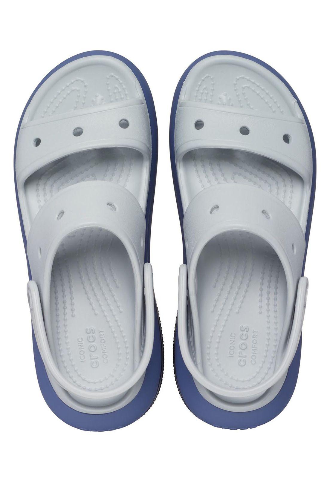 Sandalia Mujer Megacrush Matte Sdl Gris-4