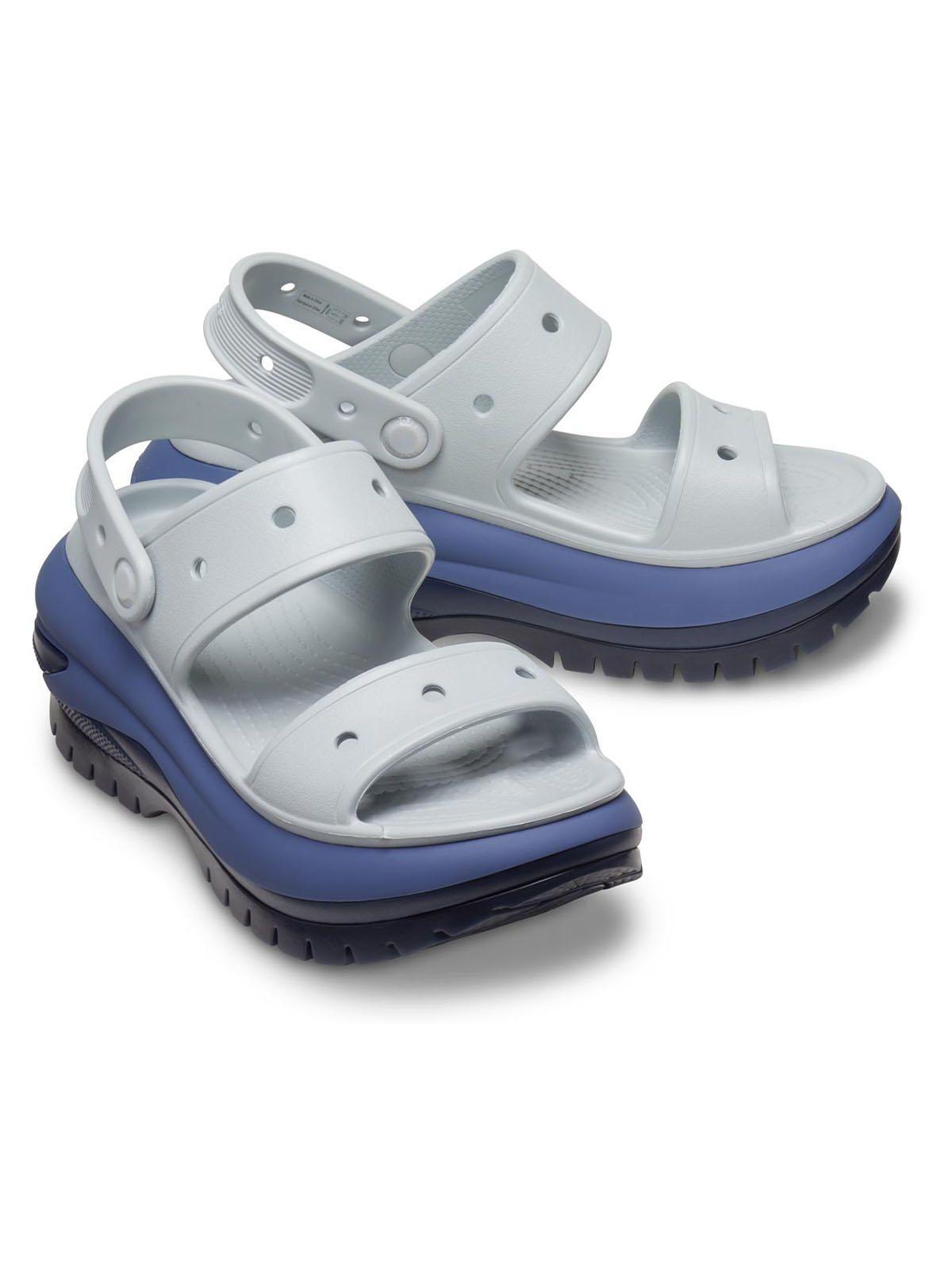 Sandalia Crocs Mujer Megacrush Matte Sdl Gris-3