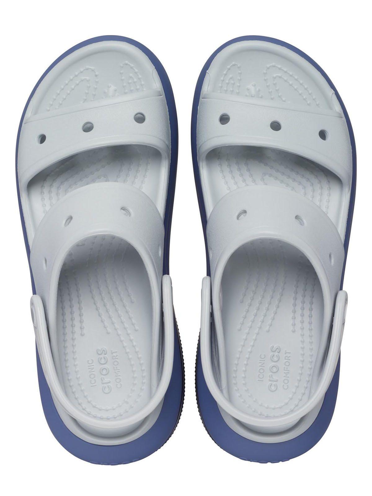 Sandalia Crocs Mujer Megacrush Matte Sdl Gris-4