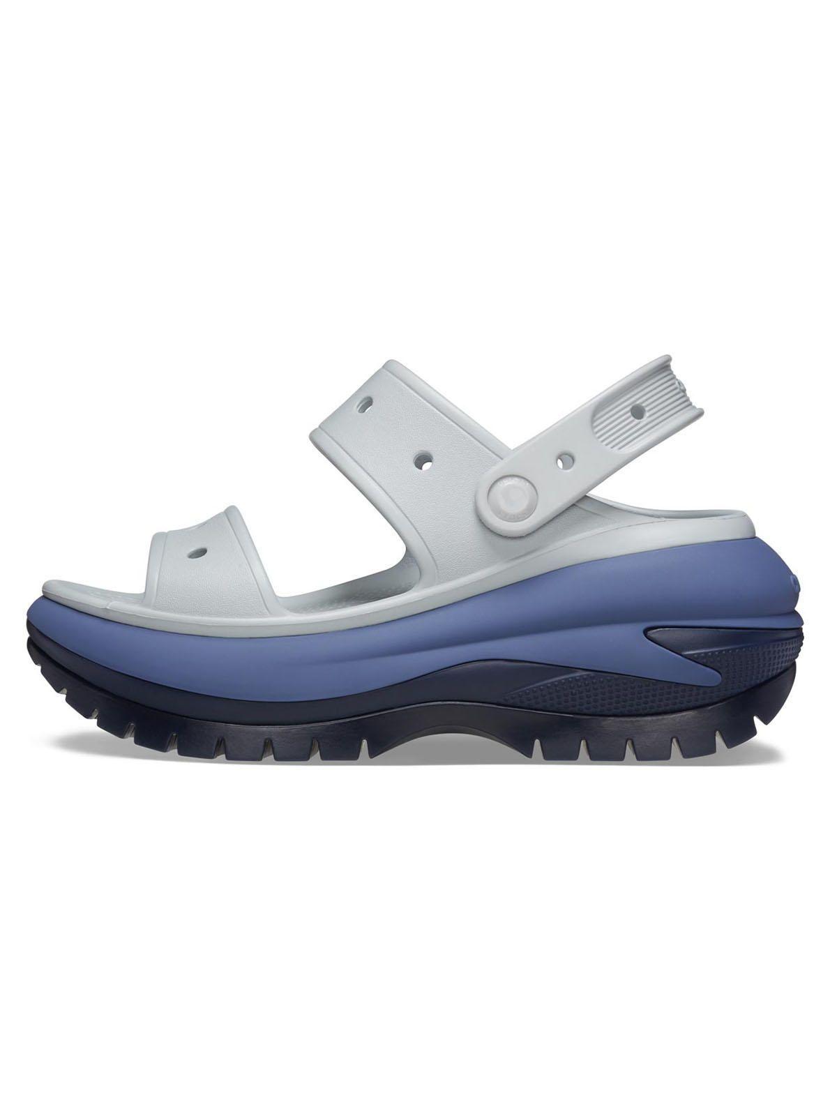 Sandalia Crocs Mujer Megacrush Matte Sdl Gris-1