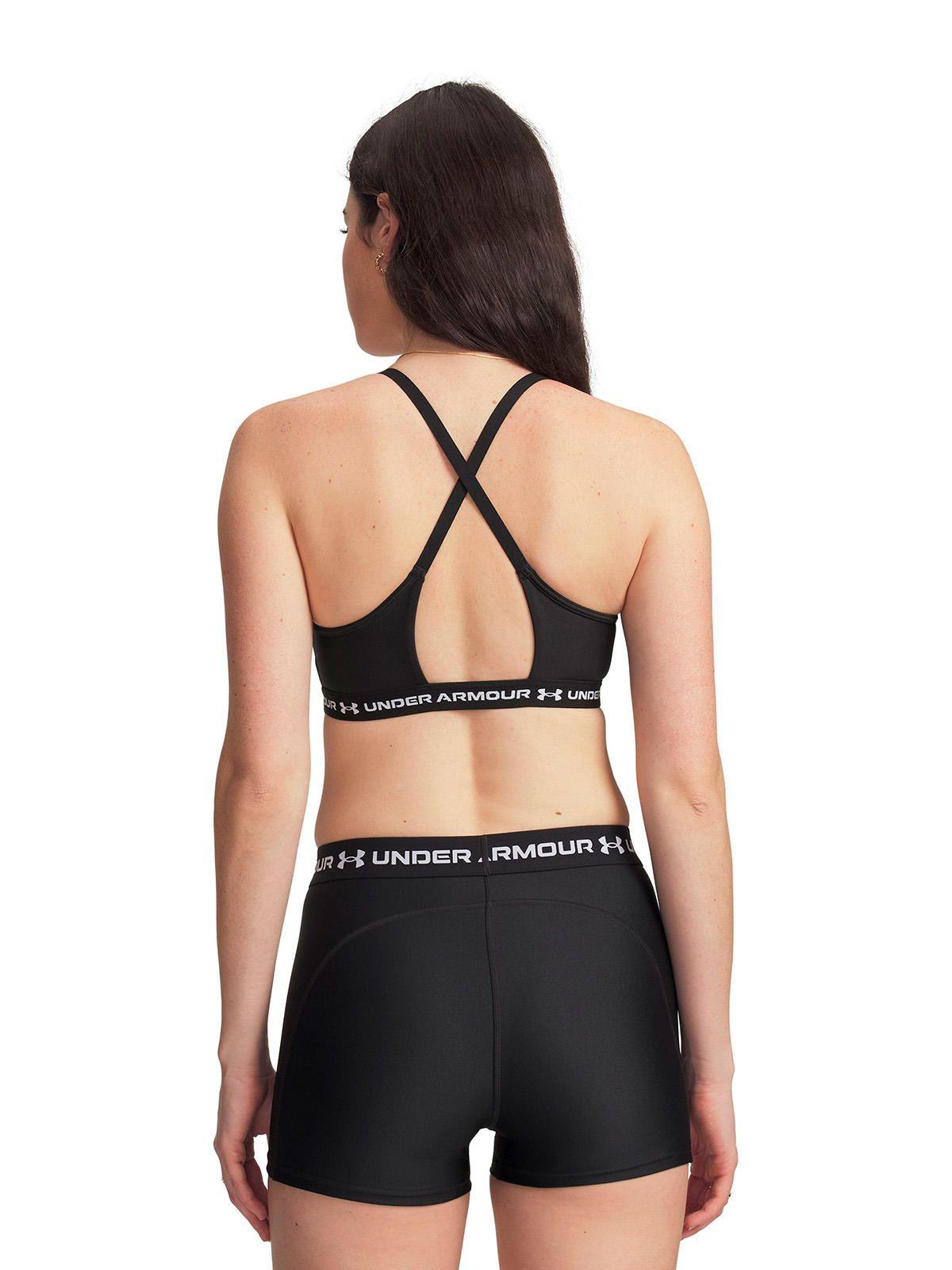 Peto UA Crossback Low Negro Mujer-1