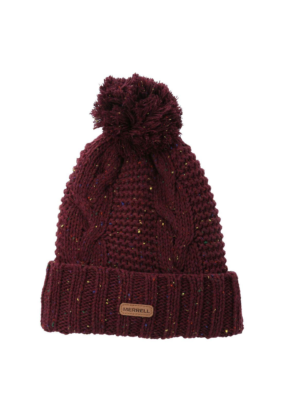 Gorro Unisex Ospika 2-Layer Pompo Burdeo Merrell-3