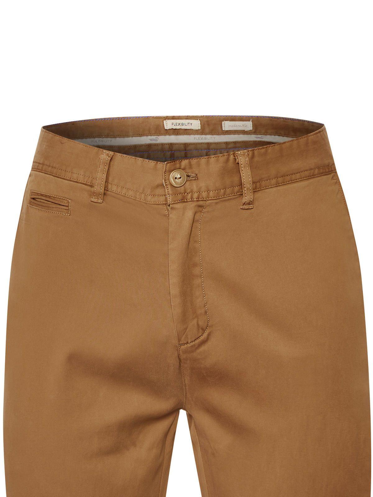 Pantalón Algodón Hombre Napoli Café-3