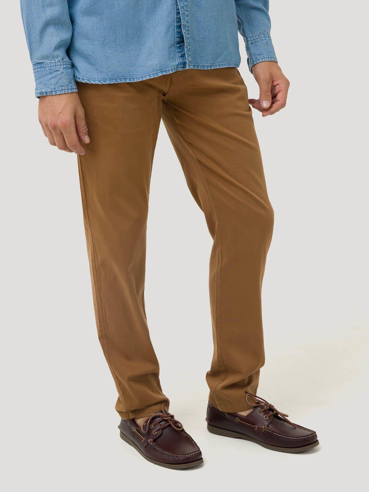 Pantalón Algodón Hombre Napoli Café-4