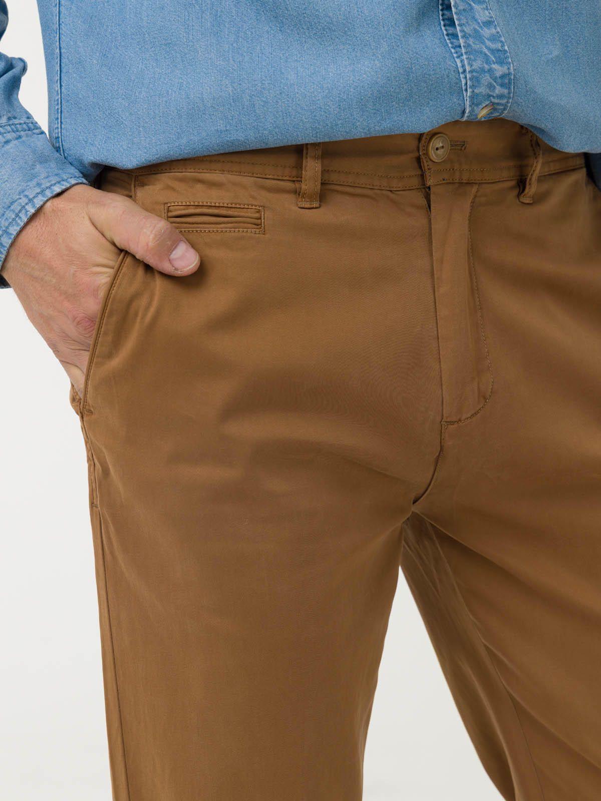 Pantalón Algodón Hombre Napoli Café-6