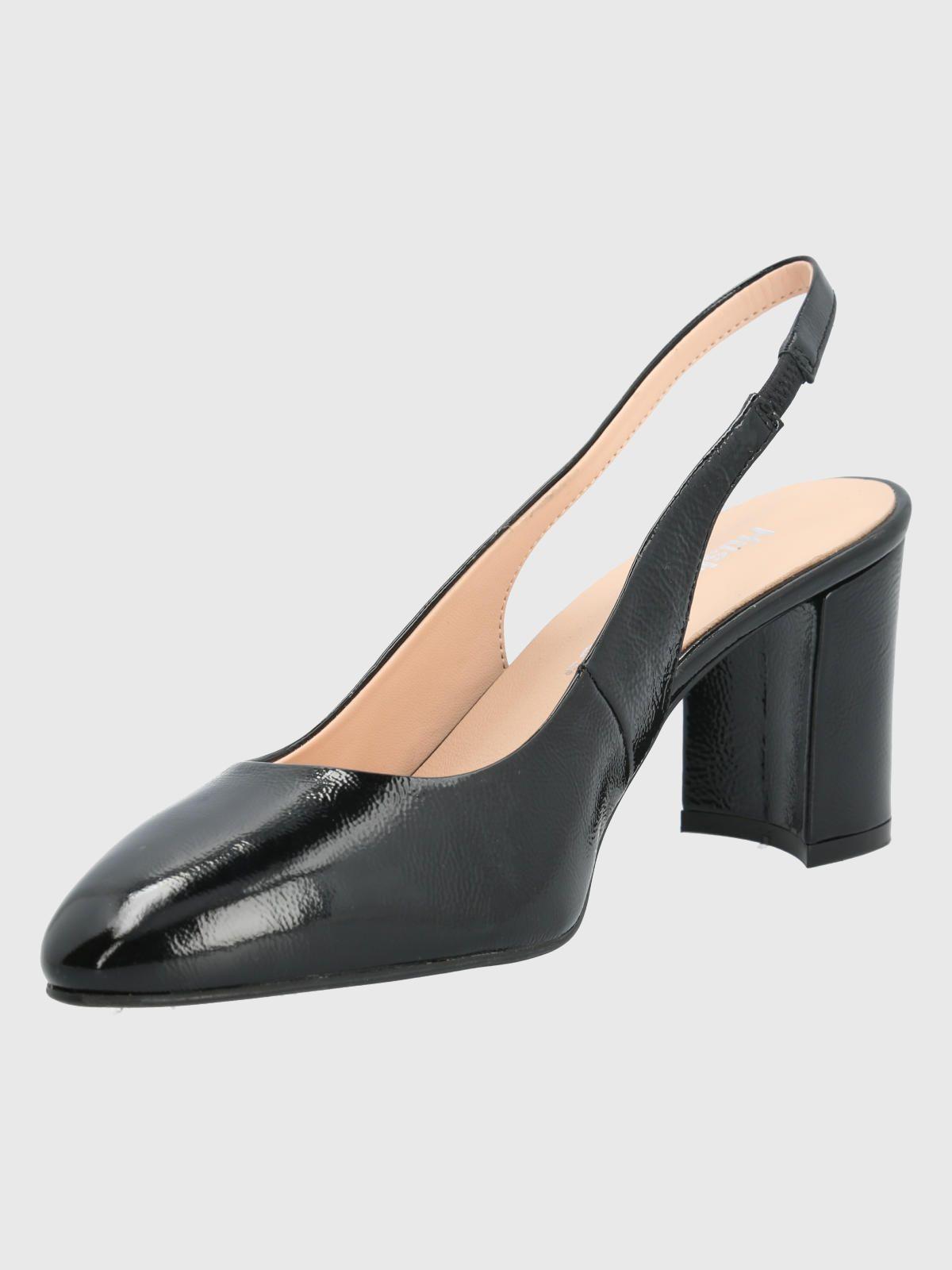 Zapato Cuero Negro Mujer Temu -3