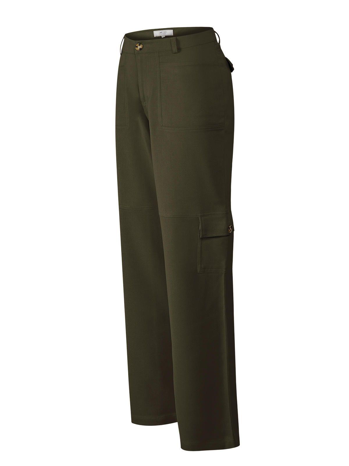 Pantalon Poliester Recic. Mujer Noa Verde-0