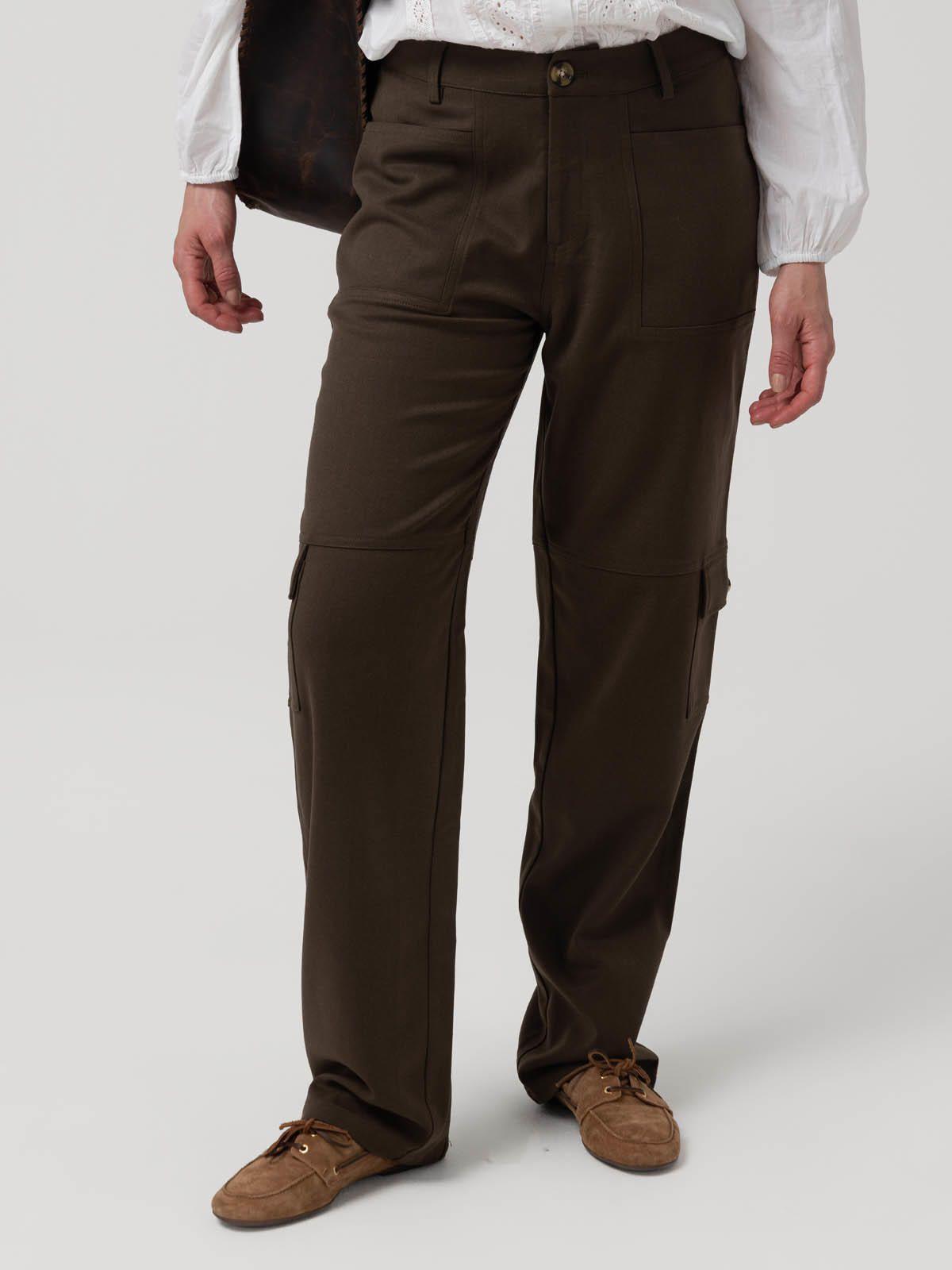 Pantalon Poliester Recic. Mujer Noa Verde-4