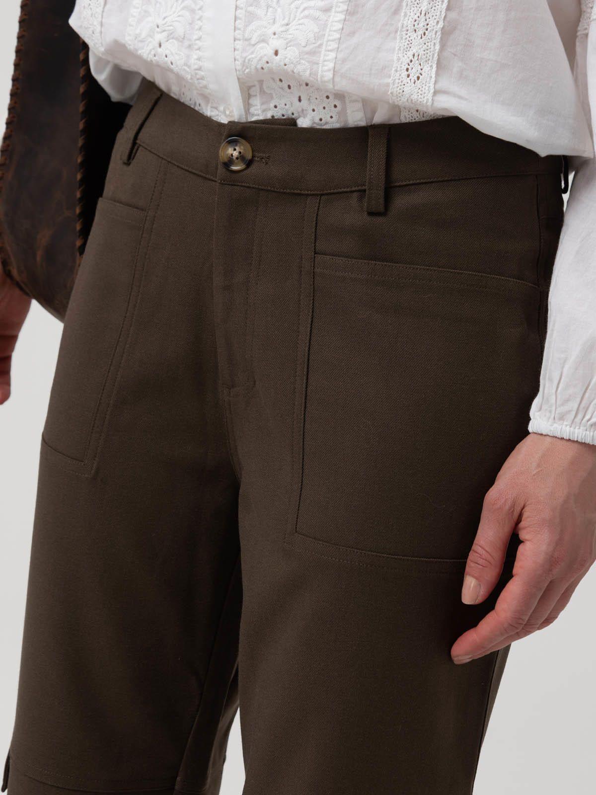 Pantalon Poliester Recic. Mujer Noa Verde-6