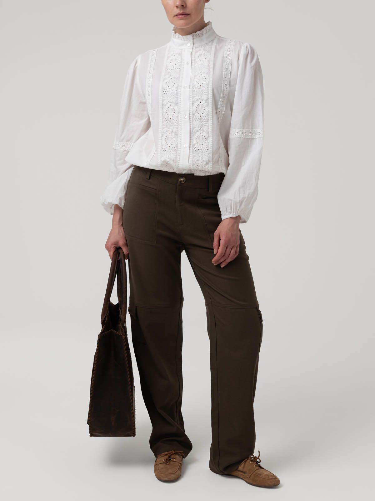 Pantalon Poliester Recic. Mujer Noa Verde-8