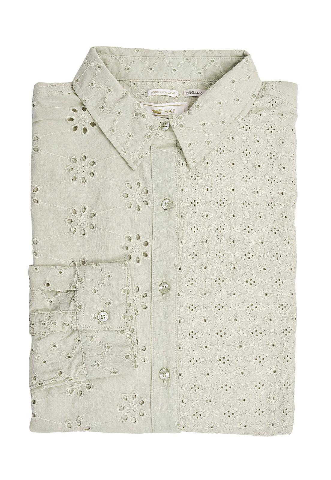 Blusa Algodón Orgánico Salva Verde Mujer-0