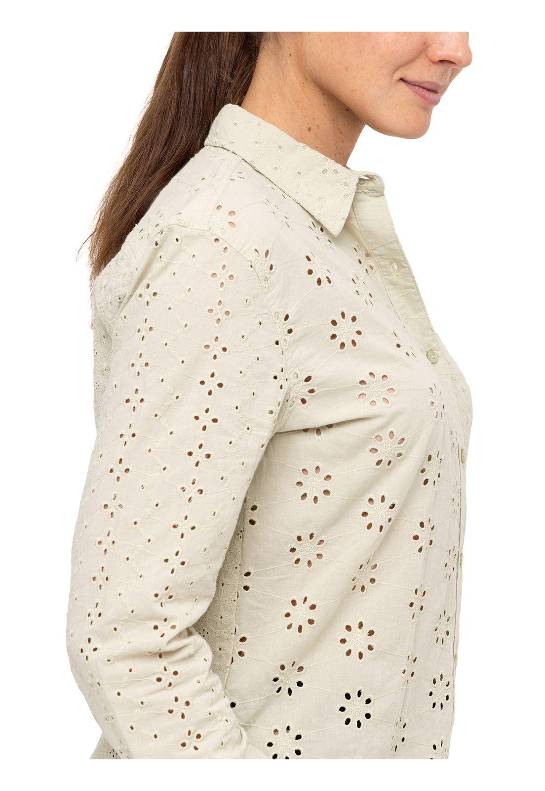 Blusa Algodón Orgánico Salva Verde Mujer-6