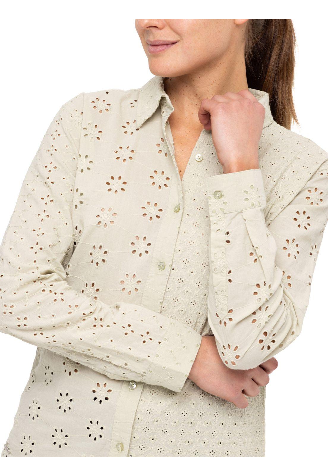 Blusa Algodón Orgánico Salva Verde Mujer-7