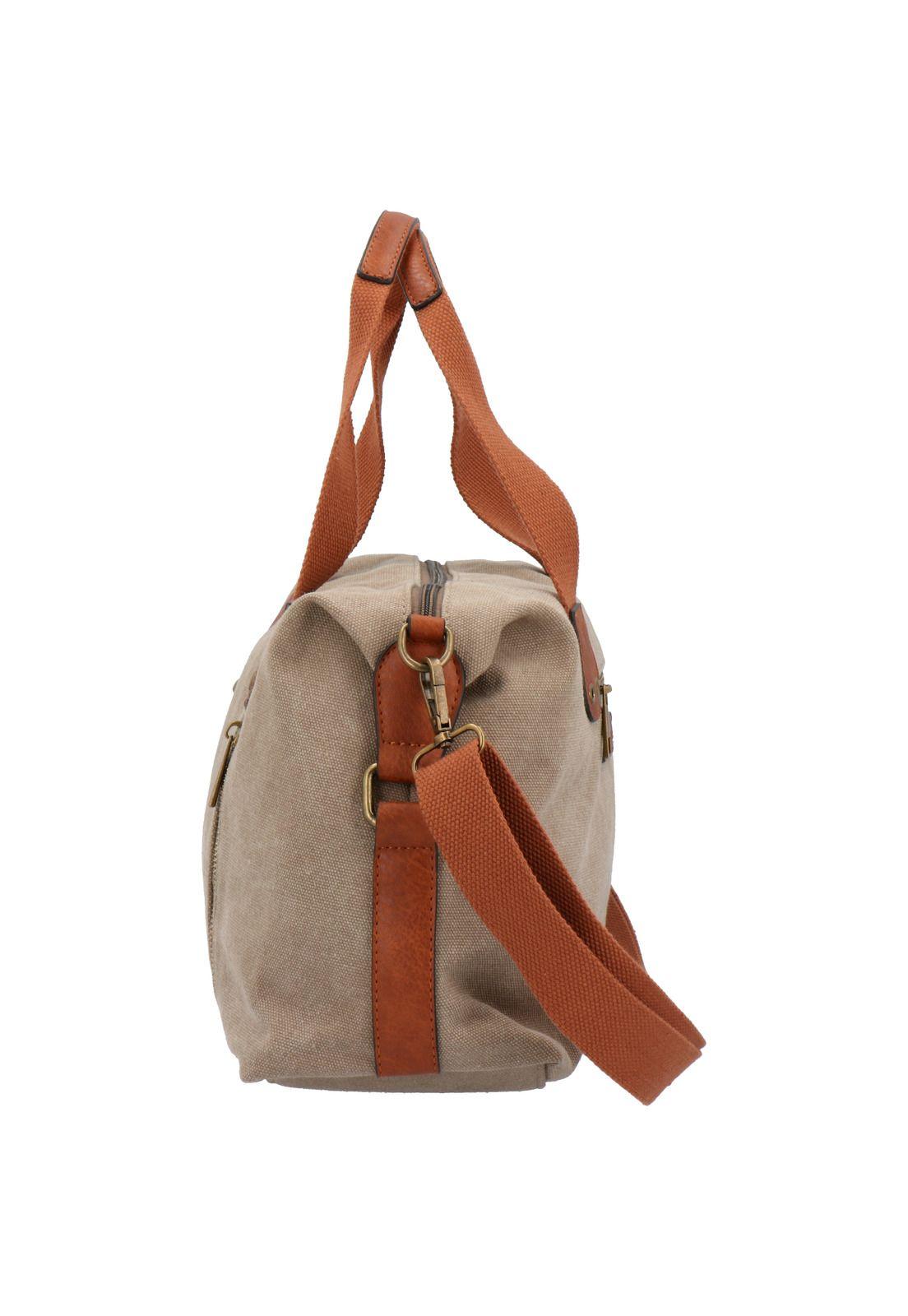 Cartera Curt Satchel Taupe Mujer-2