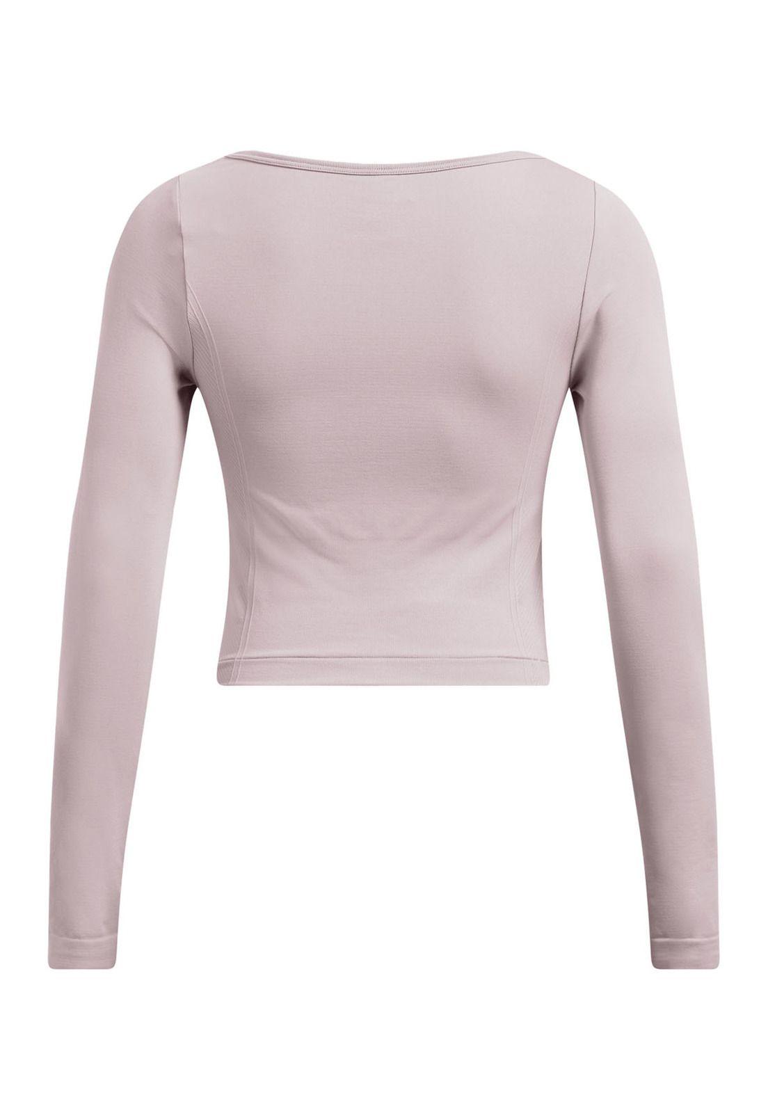 Polera manga larga VnshSeamless mujer Gris-1