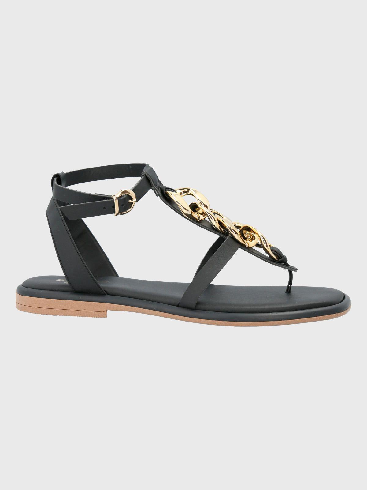 Sandalia Negro Mujer Felicina -4
