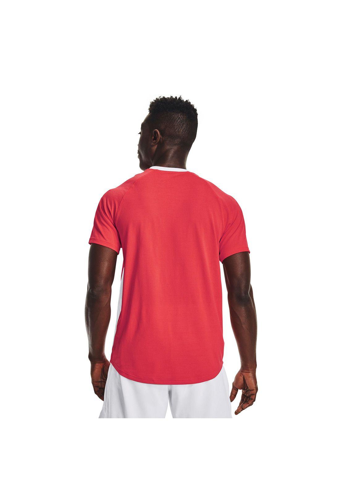 Polera UA Match 2.0 para hombre Rojo-4