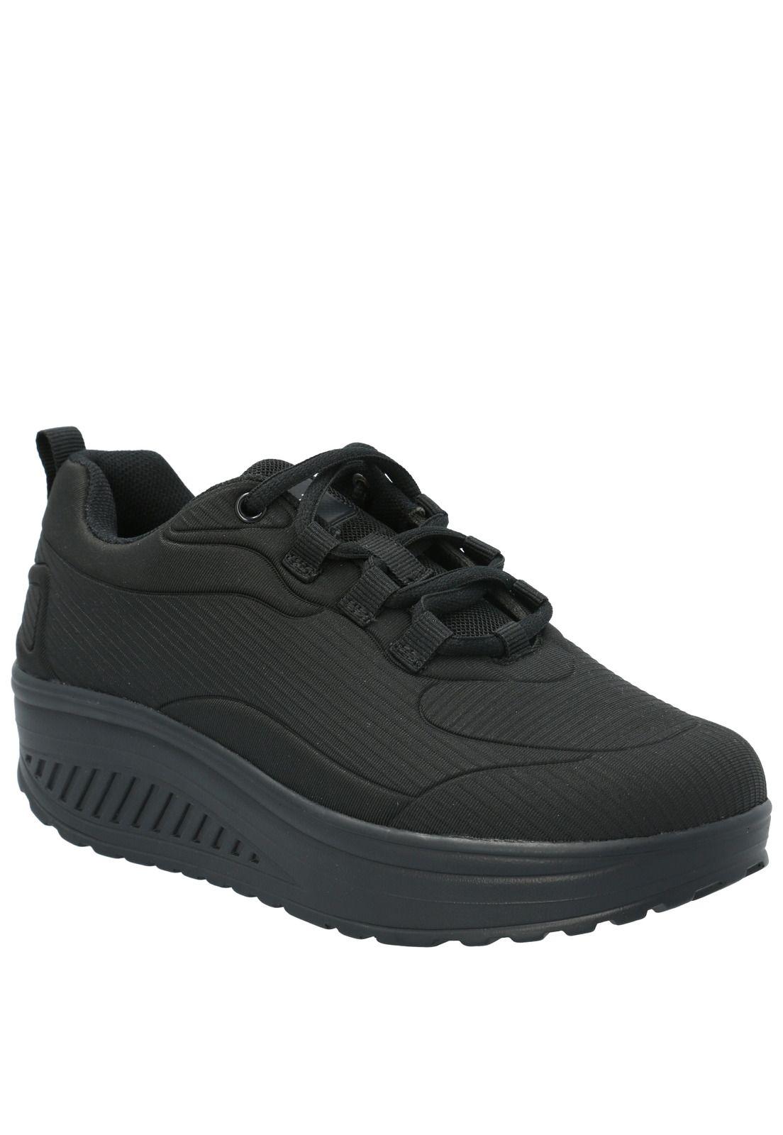 Zapatilla Mujer Caty Negro-0