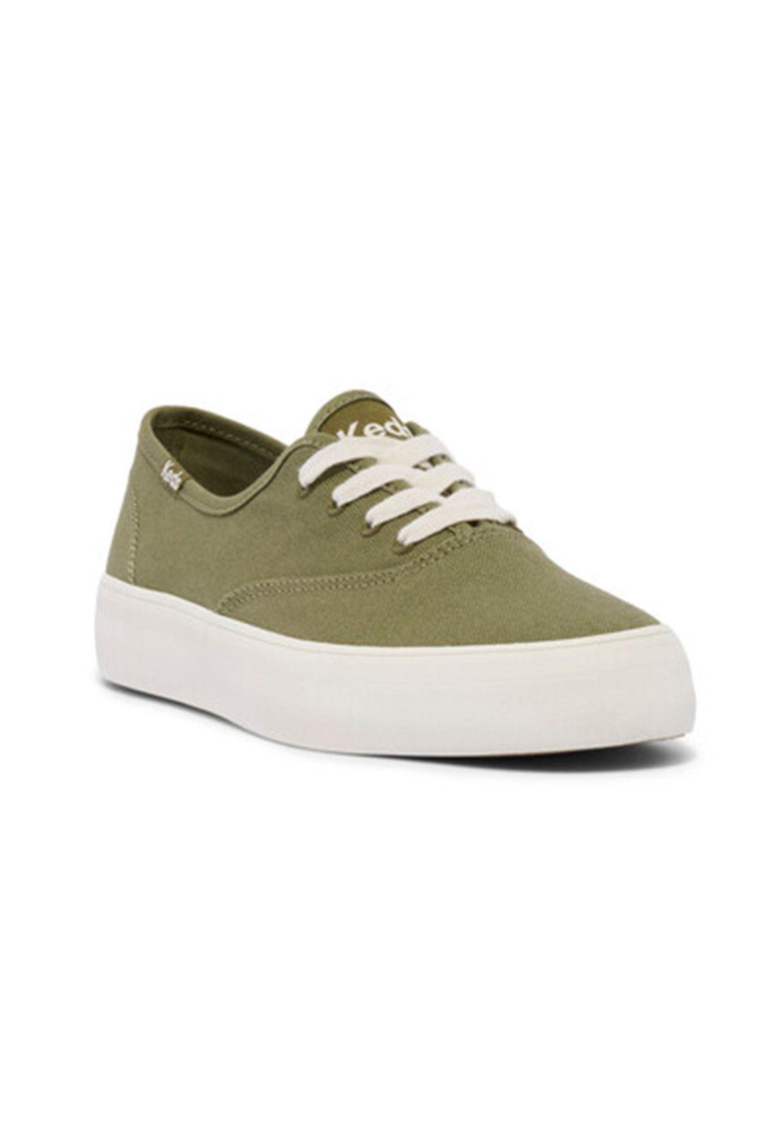 Zapatilla Verde Mujer Champion Gn Canvas -1