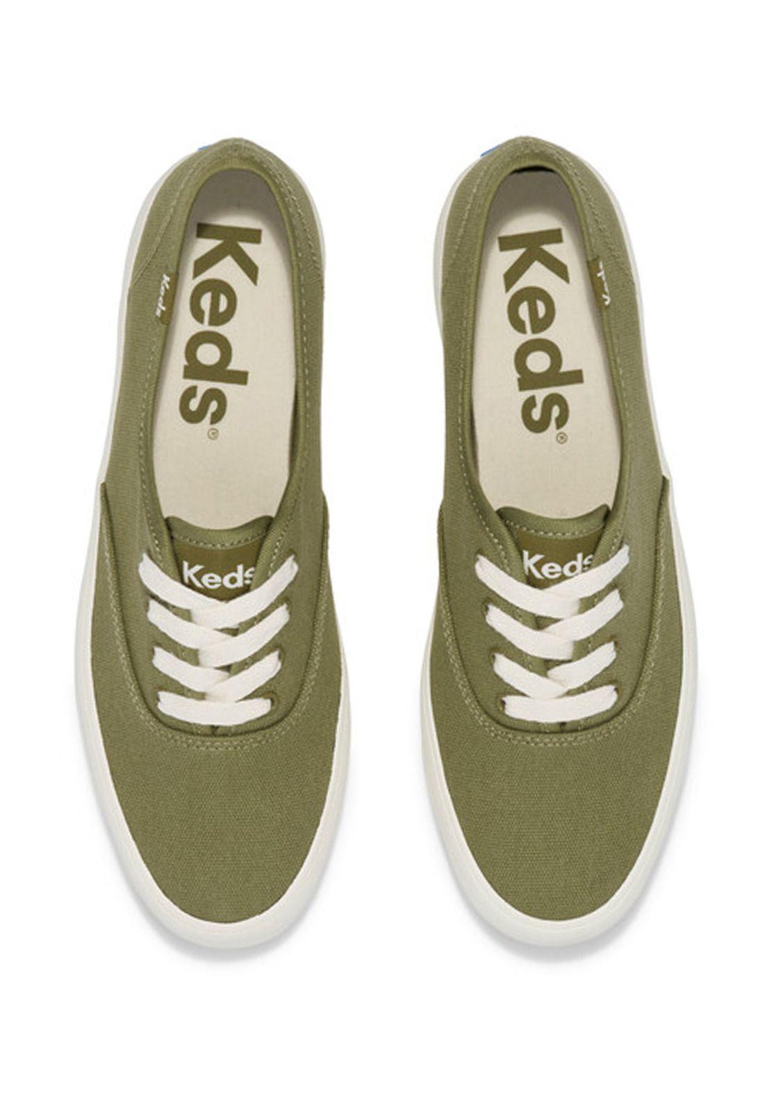 Zapatilla Verde Mujer Champion Gn Canvas -3