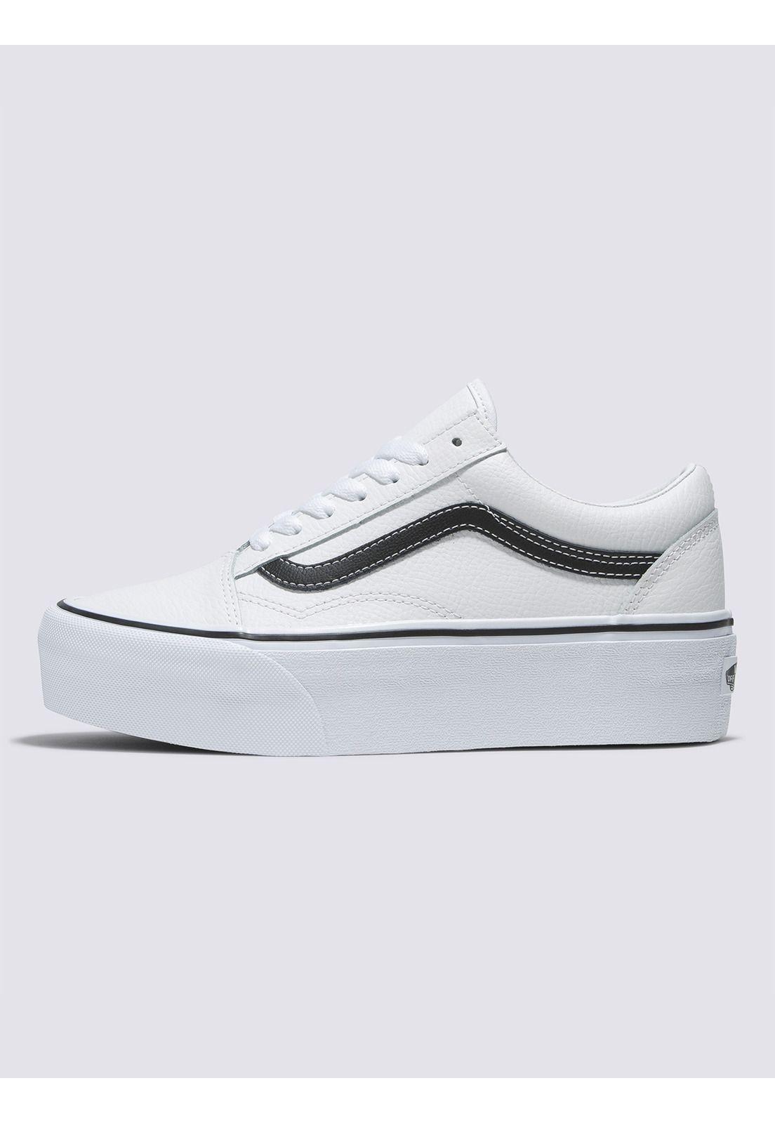 Zapatilla Ua Old Skool Stackfo Blanco Unisex-1