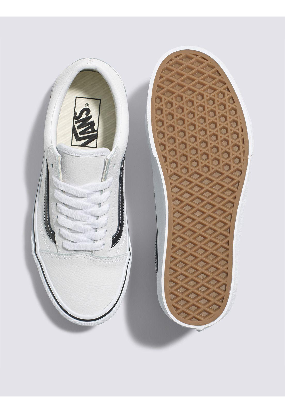 Zapatilla Ua Old Skool Stackfo Blanco Unisex-3