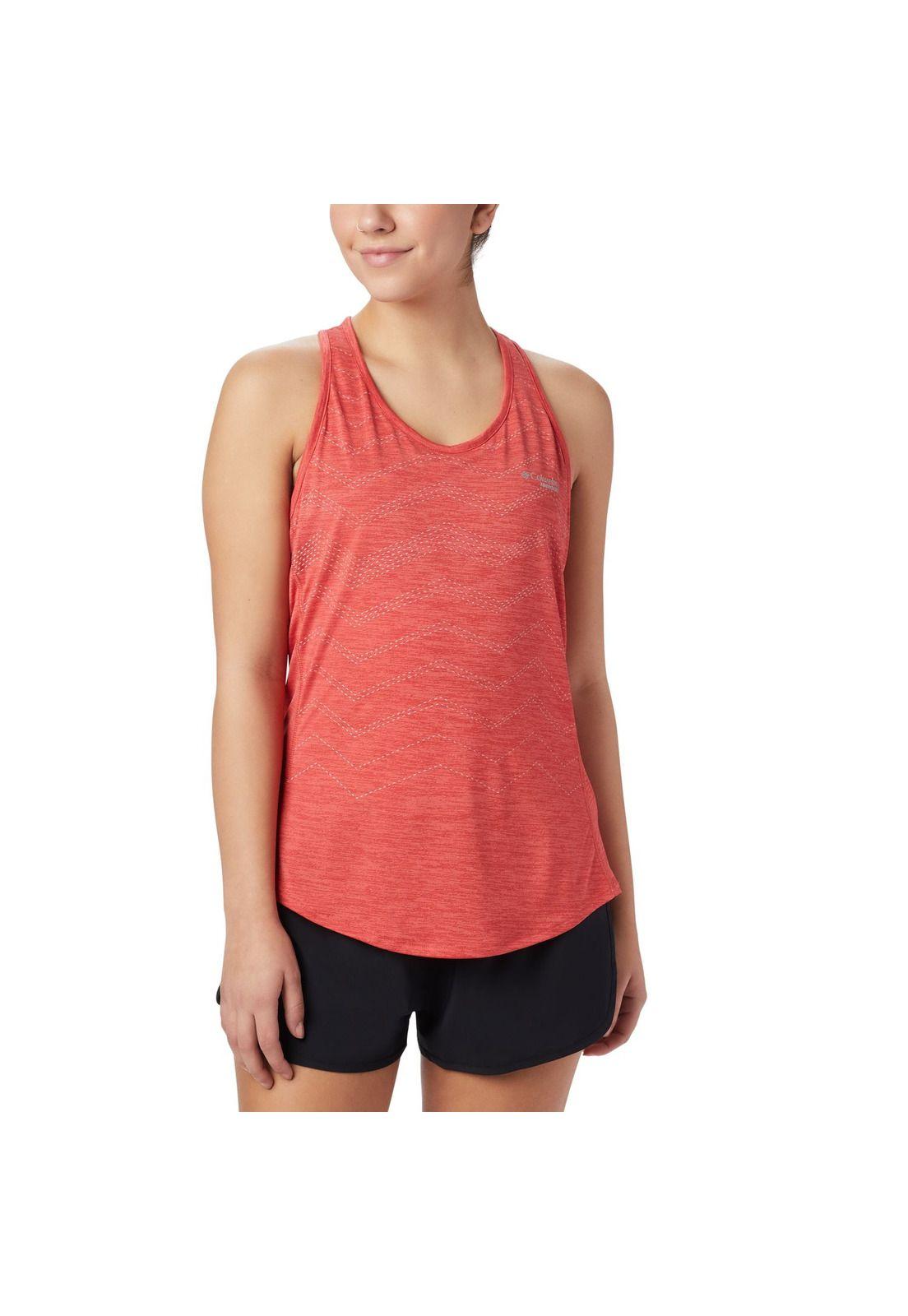 Polera S/M Trinity Trail™ Tank Rojo-0