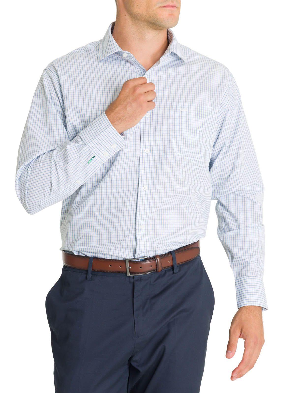 Camisa Blanca Cuello Italiano Hombre WF-6