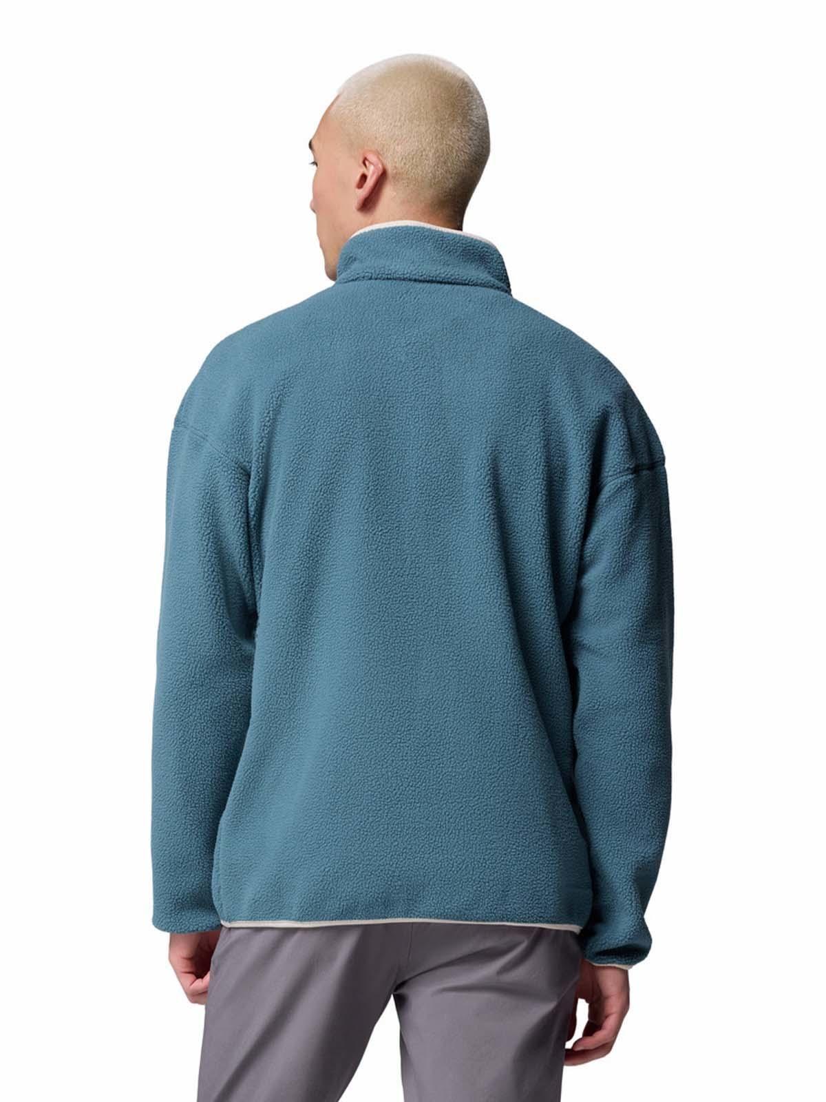 Polar Helvetia Half Snap Azul Hombre Columbia-6