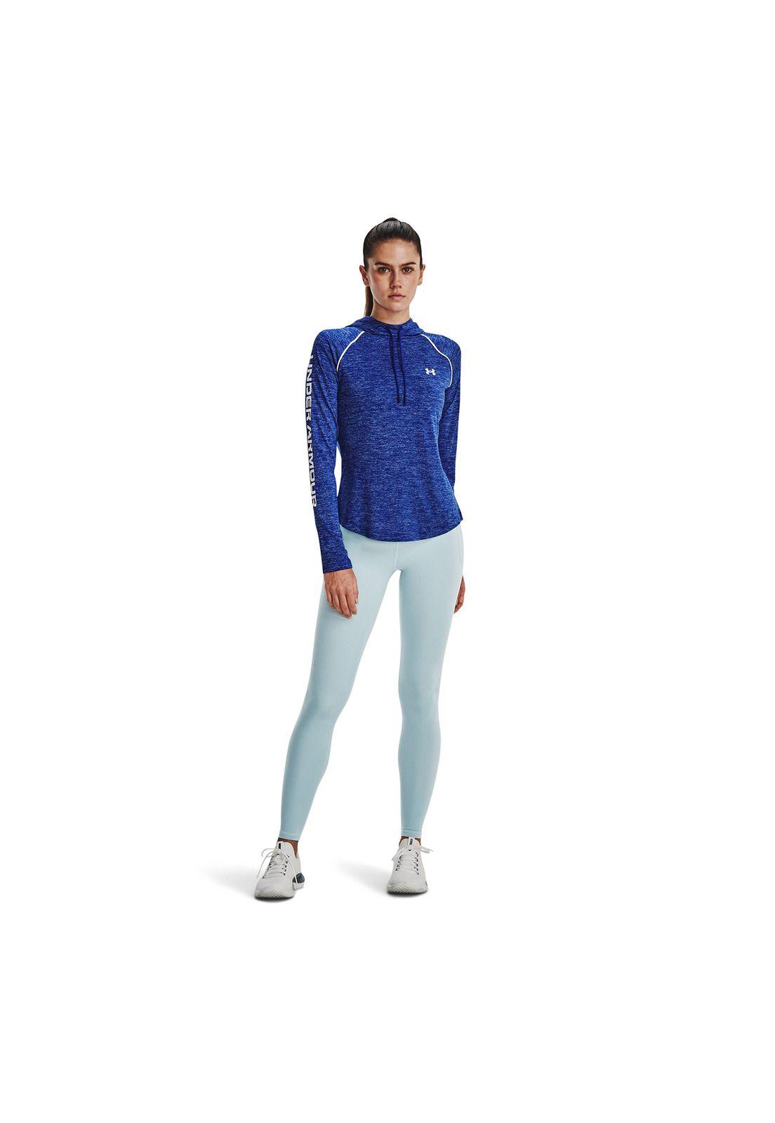 Calza Training Movement Celeste Mujer-5