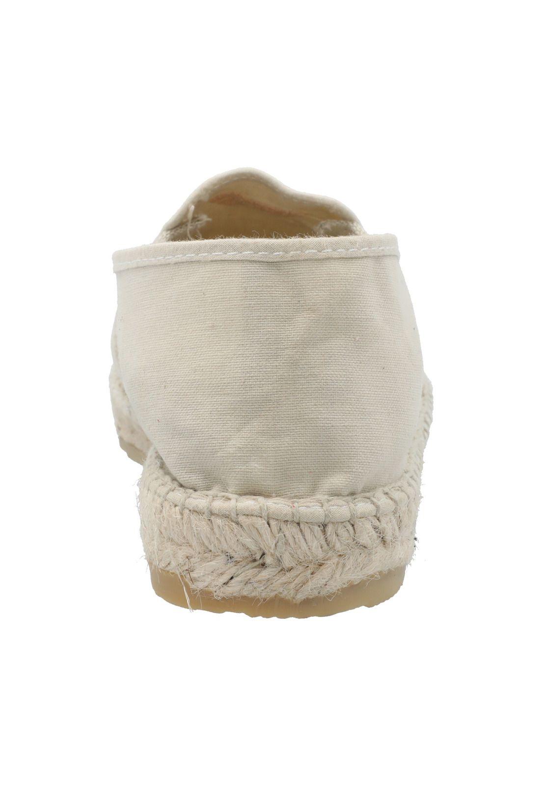 Alpargata Algodón Orgánico Mujer Biscon Beige-6